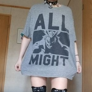 XL All Might anime tee